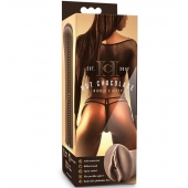 Коричневый мастубратор-вагина Nicole s Kitty - Blush Novelties - в Прокопьевске купить с доставкой