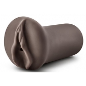 Коричневый мастубратор-вагина Nicole s Kitty - Blush Novelties - в Прокопьевске купить с доставкой