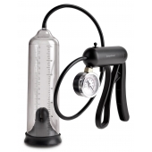 Вакуумная мужская помпа с датчиком давления Pro-Gauge Power Pump - Pipedream - в Прокопьевске купить с доставкой