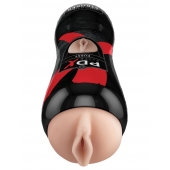 Мастурбатор-вагина Vibrating Pussy Stroker с вибрацией - Pipedream - в Прокопьевске купить с доставкой