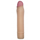 Телесная насадка-удлинитель из неоскин - 19,5 см. - LOVETOY (А-Полимер) - в Прокопьевске купить с доставкой