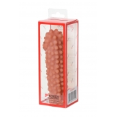 Телесная насадка на фаллос с бугорками KOKOS Extreme Sleeve 10 - 15,8 см. - KOKOS - в Прокопьевске купить с доставкой