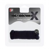Чёрная веревка для связывания BONDX LOVE ROPE - 5 м. - Dream Toys - купить с доставкой в Прокопьевске