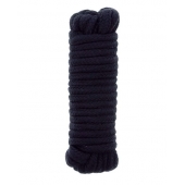 Чёрная веревка для связывания BONDX LOVE ROPE - 5 м. - Dream Toys - купить с доставкой в Прокопьевске