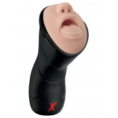 Мастурбатор-ротик Deep Throat Vibrating Stroker - Pipedream - в Прокопьевске купить с доставкой