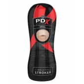 Мастурбатор-ротик Vibrating Oral Stroker - Pipedream - в Прокопьевске купить с доставкой
