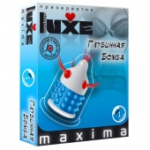 Презерватив LUXE Maxima  Глубинная бомба  - 1 шт. - Luxe - купить с доставкой в Прокопьевске