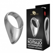 Большое каплевидное эрекционное кольцо TEARDROP COCKRING - Джага-Джага - в Прокопьевске купить с доставкой