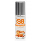 Смазка на водной основе S8 Flavored Lube со вкусом соленой карамели - 125 мл. - Stimul8 - купить с доставкой в Прокопьевске