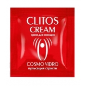 Пробник возбуждающего крема для женщин Clitos Cream - 1,5 гр. - Биоритм - купить с доставкой в Прокопьевске