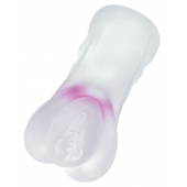 Прозрачный реалистичный мастурбатор Juicy Pussy Crystal Rose - ToyFa - в Прокопьевске купить с доставкой