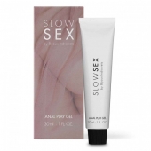 Лубрикант на водной основе Slow Sex Anal Play Gel - 30 мл. - Bijoux Indiscrets - купить с доставкой в Прокопьевске