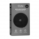 Черная веревка для бондажа Easytoys Bondage Rope - 5 м. - Easy toys - купить с доставкой в Прокопьевске