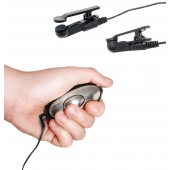 Черные электрические зажимы для сосков Shock Therapy Nipple Clamps - Pipedream - купить с доставкой в Прокопьевске