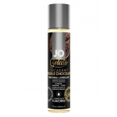 Лубрикант с ароматом шоколада JO GELATO DECADENT DOUBLE CHOCOLATE - 30 мл. - System JO - купить с доставкой в Прокопьевске