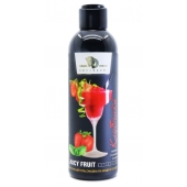 Интимный гель-смазка JUICY FRUIT с ароматом клубники - 200 мл. - БиоМед - купить с доставкой в Прокопьевске