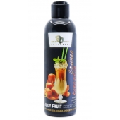 Интимный гель-смазка JUICY FRUIT с ароматом солёной карамели - 200 мл. - БиоМед - купить с доставкой в Прокопьевске