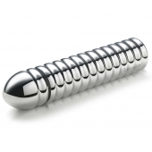 Рельефный фаллос для интенсивного электросекса Groovey George - 20 см. - MyStim - купить с доставкой в Прокопьевске