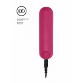 Розовая перезаряжаемая вибропуля 7 Speed Rechargeable Bullet - 7,7 см. - Shots Media BV