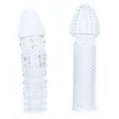 Комплект из 2 прозрачных насадок на пенис PENIS EXTENDER PACK - Dream Toys - в Прокопьевске купить с доставкой