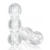 Прозрачный фигурный мастурбатор Master Stroker - Blush Novelties - в Прокопьевске купить с доставкой