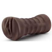 Коричневый мастурбатор-вагина Hot Chocolate Brianna - Blush Novelties - в Прокопьевске купить с доставкой