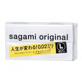 Презервативы Sagami Original 0.02 L-size увеличенного размера - 10 шт. - Sagami - купить с доставкой в Прокопьевске