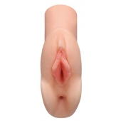 Телесный мастурбатор Perfect Pussy Double Stroker - Pipedream - в Прокопьевске купить с доставкой