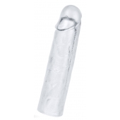 Прозрачная насадка-удлинитель Flawless Clear Penis Sleeve Add 1 - 15,5 см. - Lovetoy - в Прокопьевске купить с доставкой