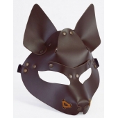 Коричневая маска Wolf - Sitabella - купить с доставкой в Прокопьевске