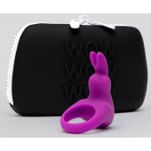 Фиолетовое эрекционное виброкольцо Happy Rabbit Cock Ring Kit - Happy Rabbit - в Прокопьевске купить с доставкой