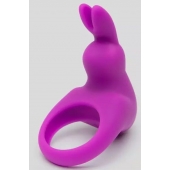 Фиолетовое эрекционное виброкольцо Happy Rabbit Cock Ring Kit - Happy Rabbit - в Прокопьевске купить с доставкой