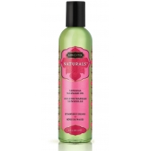 Массажное масло Naturals Strawberry Dreams с ароматом клубники - 236 мл. - Kama Sutra - купить с доставкой в Прокопьевске