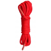 Красная веревка для связывания Nylon Rope - 5 м. - Easy toys - купить с доставкой в Прокопьевске