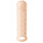 Телесный фаллоудлинитель Homme Long - 15,5 см. - Lola Games - в Прокопьевске купить с доставкой