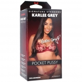 Мастурбатор-вагина Karlee Grey ULTRASKYN Pocket Pussy - Doc Johnson - в Прокопьевске купить с доставкой