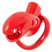 Красный мужской пояс верности из пластика - ToyFa - купить с доставкой в Прокопьевске