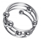 Большое металлическое кольцо под головку пениса - ToyFa - купить с доставкой в Прокопьевске