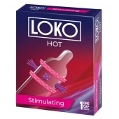 Стимулирующая насадка на пенис LOKO HOT с возбуждающим эффектом - Sitabella - в Прокопьевске купить с доставкой