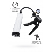 Прозрачная механическая помпа для пениса Viggo - Sexus - в Прокопьевске купить с доставкой