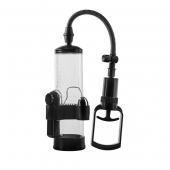Прозрачная вакуумная помпа с вибрацией Vibrating Penis Pump - Dream Toys - в Прокопьевске купить с доставкой