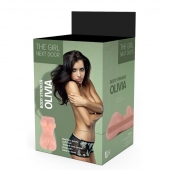 Телесный мастурбатор-вагина Olivia - Dream Toys - в Прокопьевске купить с доставкой