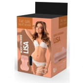 Телесный мастурбатор-вагина Lisa - Dream Toys - в Прокопьевске купить с доставкой