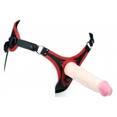 Пояс унисекс UNISEX Style с 2 насадками - LOVETOY (А-Полимер) - купить с доставкой в Прокопьевске
