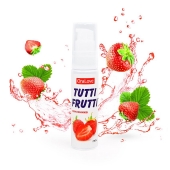 Гель-смазка Tutti-frutti с земляничным вкусом - 30 гр. - Биоритм - купить с доставкой в Прокопьевске