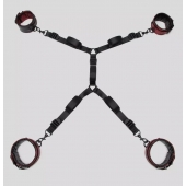 Изысканный набор фиксаций на кровати Reversible Under Mattress Restraint Set - Fifty Shades of Grey - купить с доставкой в Прокопьевске