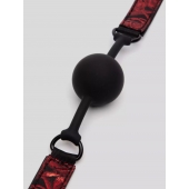 Кляп-шар на двусторонних ремешках Reversible Silicone Ball Gag - Fifty Shades of Grey - купить с доставкой в Прокопьевске