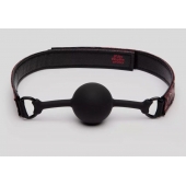 Кляп-шар на двусторонних ремешках Reversible Silicone Ball Gag - Fifty Shades of Grey - купить с доставкой в Прокопьевске
