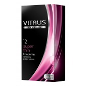 Ультратонкие презервативы VITALIS PREMIUM super thin - 12 шт. - Vitalis - купить с доставкой в Прокопьевске