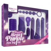 Эротический набор Toy Joy Mega Purple - Toy Joy - купить с доставкой в Прокопьевске